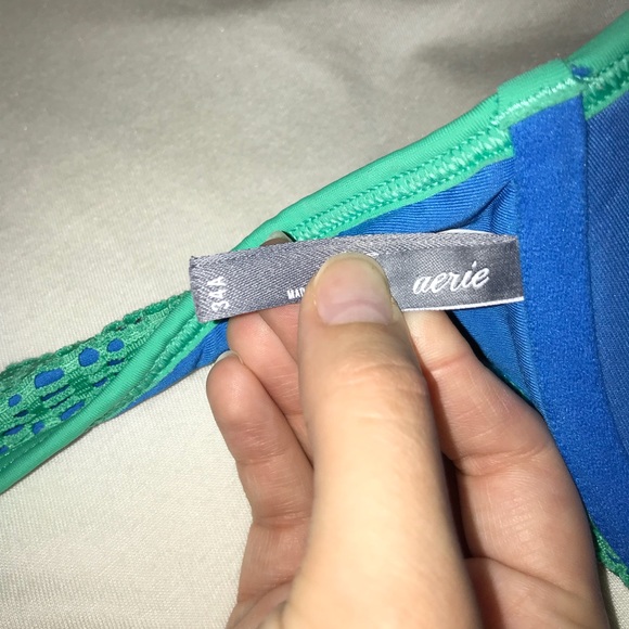 Aerie Crochet Push-up Bikini Top - Picture 5 of 6